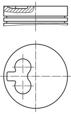 Mahle 039 51 01 Pistons for