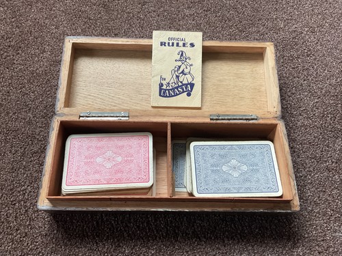Vintage canasta card game - vintage,