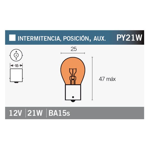 11339 osram 7507 - 11339-osram, py21w