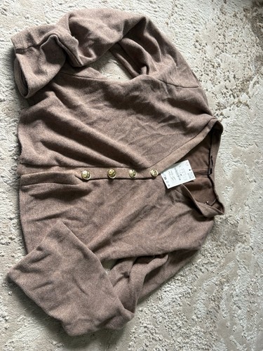 Zara brown knit cardigan