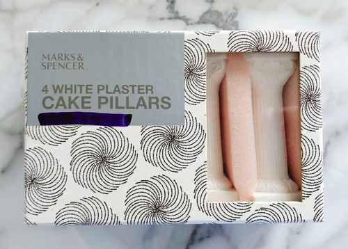 Marks spencer cake - spencer, pillars
