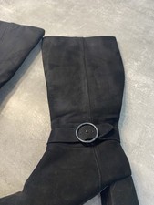 Black Extra Wide Knee High