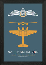 105 Squadron Framed Wall Art
