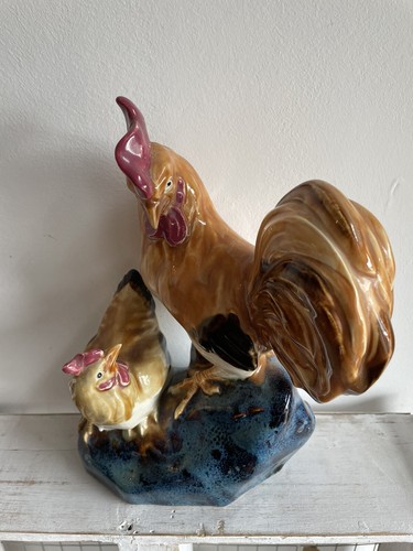 Vintage ceramic farmyard - vintage,