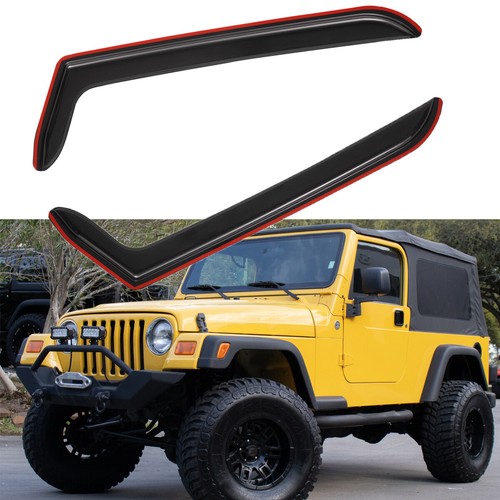 Channel window vent - in-channel, visors