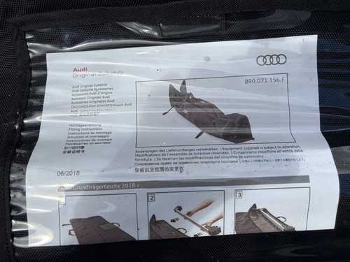 Genuine audi roof bars - audi,