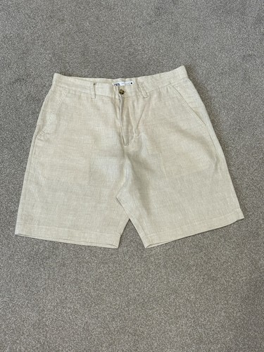 Zara men beige 100 - men's, 100%