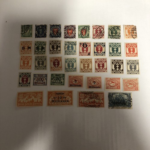 Danzig stamps - danzig,