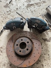 Genuine Mk2 Focus Rs Callipers with Drilled and Vented Discs Pair
