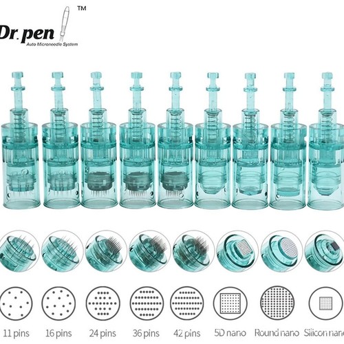 Pen a6s cartridges green - cartridges,