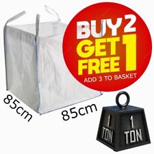 1.0 TON BAG RUBBLE BULK BAGS BUILDERS GARDEN WASTE JUMBO ONE TONNE SACKS