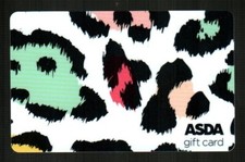ASDA ( UK ) Colorful Leopard Print ( 2018 ) Gift Card ( $0 ) V2
