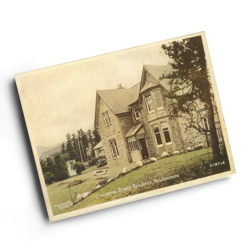Print vintage scotland - print,
