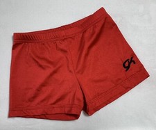 GK Elite SHORTS Leotard RED