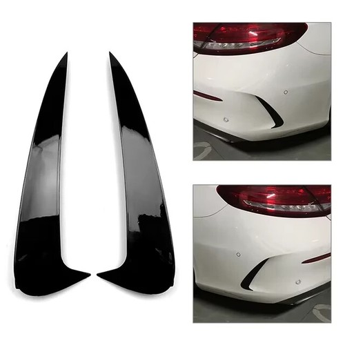 Gloss black rear bumper - gloss,