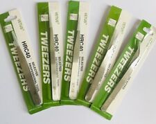 VETUS Stainless Steel Straight Pointed & Curve Eyelash Extension Tweezer UK ST  