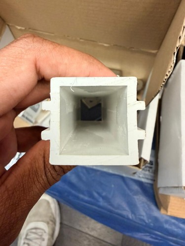 White upvc reinforcement - white,