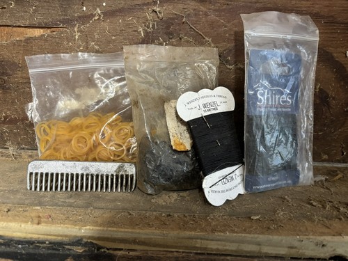 Plaiting kit for showing - plaiting,