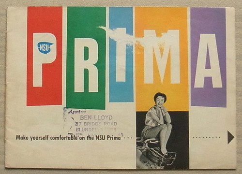 Nsu prima 150cc scooter sales - nsu,