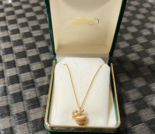 Stern apple pendant - pendant, necklace