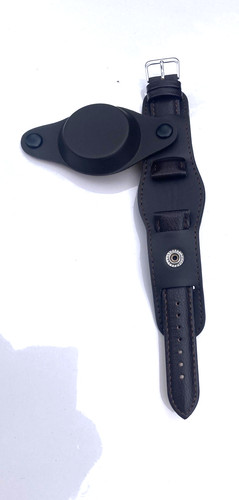 Military genuine brown leather - military,