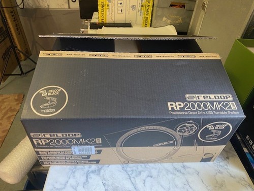 Reloop turntable empty box - turntable,
