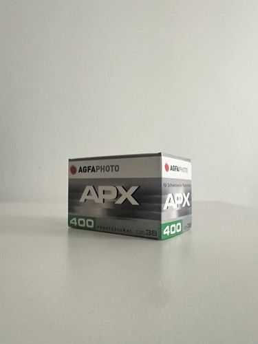 Agfa apx 400 black - black, and