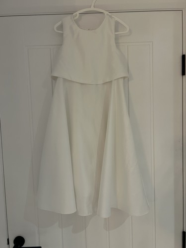Girls ivory bridesmaid flower - bridesmaid,