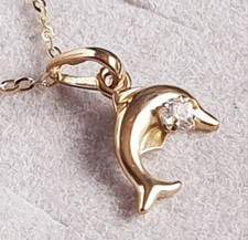 KID'S 9CT GOLD CUBIC ZIRCONIA