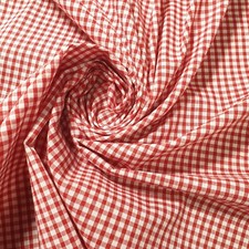 GINGHAM 1/8" POLYCOTTON FABRIC