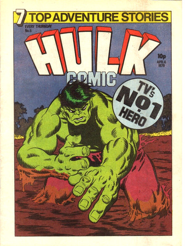 Hulk comic 5 british - 5,