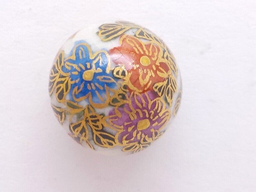 Satsuma ball button pink blue - satsuma,