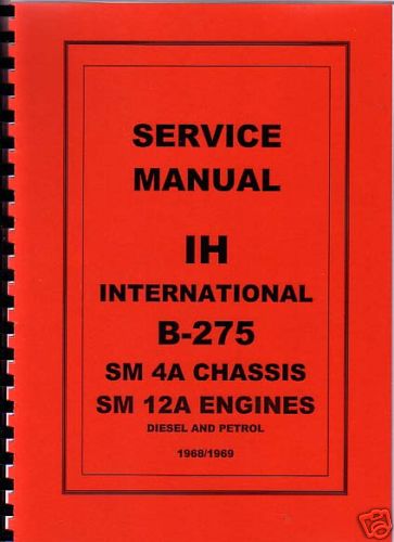 International 275 tractor - "b-275",