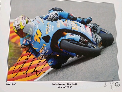 Chris vermeulen signed 2006 - chris,