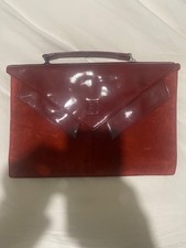 Fendi Vintage Cherry Red Suede