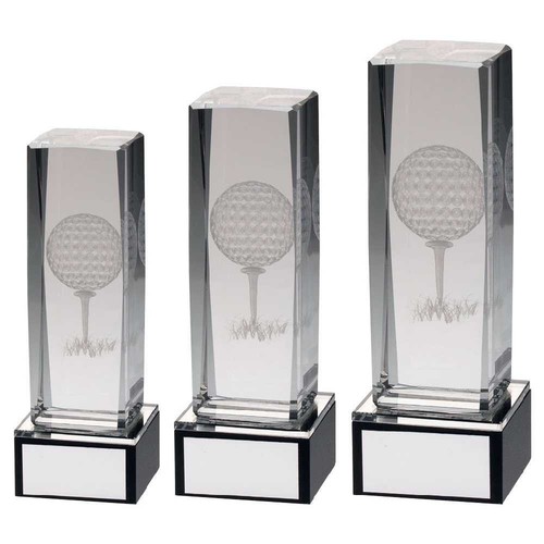 Quality glass black - black, golf