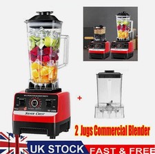 2L Commercial Food Blender Juicer Mixer Crusher Processor Grinder Powerful 4500W