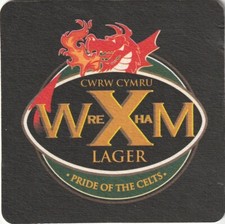 BEER MAT - WREXHAM LAGER BEER