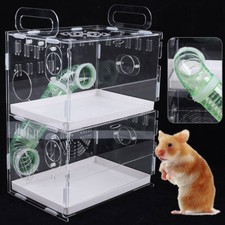 Hamster Cage 2 Tiers Acrylic
