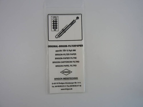 Brigon smoke pump filter - filter, paper