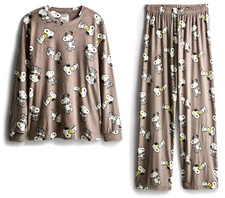SNOOPY Minky Fleece Pyjamas
