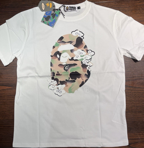 Bathing ape white - a,