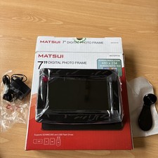 new matsui digital Electronic Photo Frame boxed 9 x 16 picture sealed