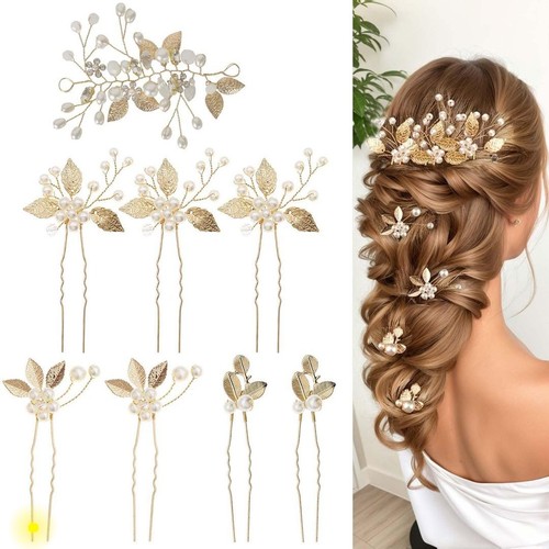 Bridal wedding hair pins - wedding,