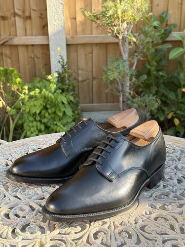 Trickers wiltshire black derby - black,