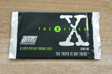 Topps The X Files Series One Season 1 Trading Cards 1996 -Sealed Pack of 6 Cards