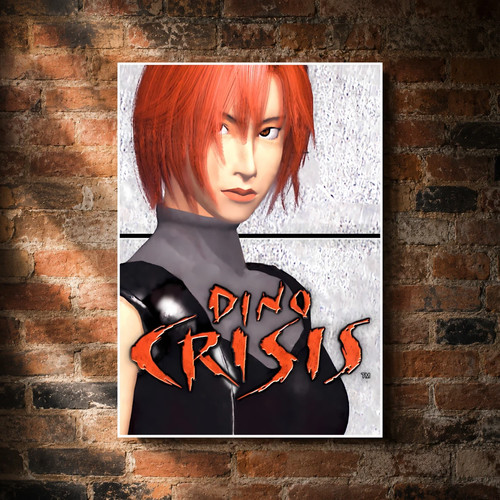 Dino crisis poster - crisis, a3