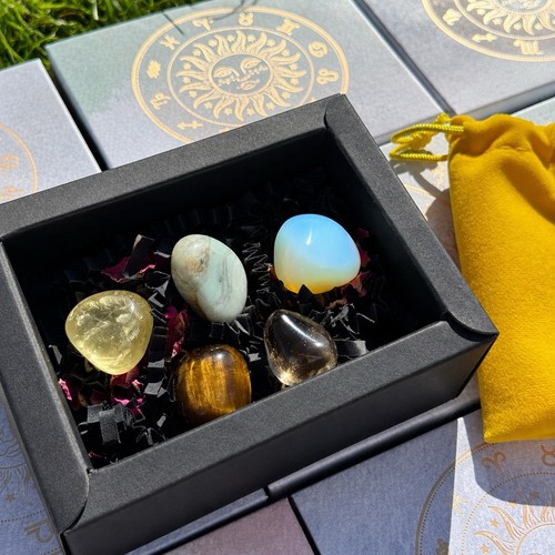 Zodiac gemini crystal box - gemini,