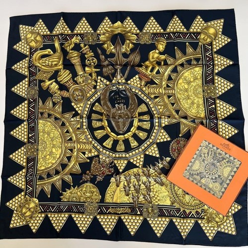 Hermes carre des - hermes, l'or