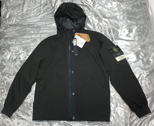 Medium black stone island soft - black,
